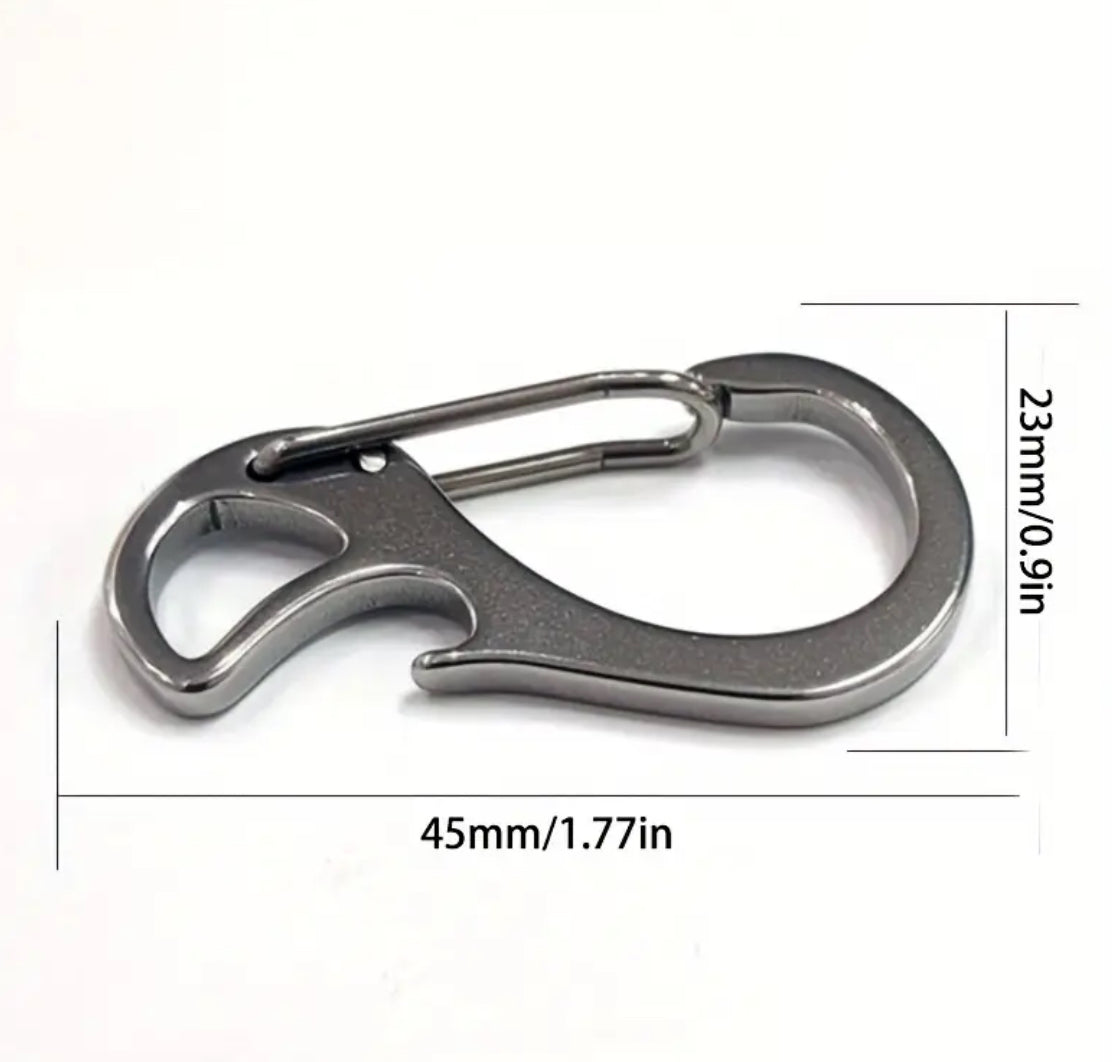 Z Star keychain and zen carabiner