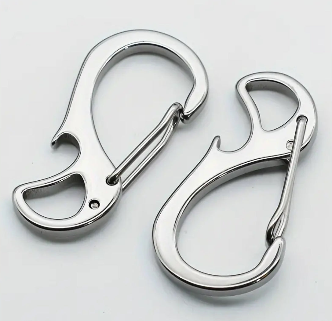 Z Star keychain and zen carabiner