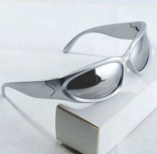 Extra rizz sunglasses (silver)