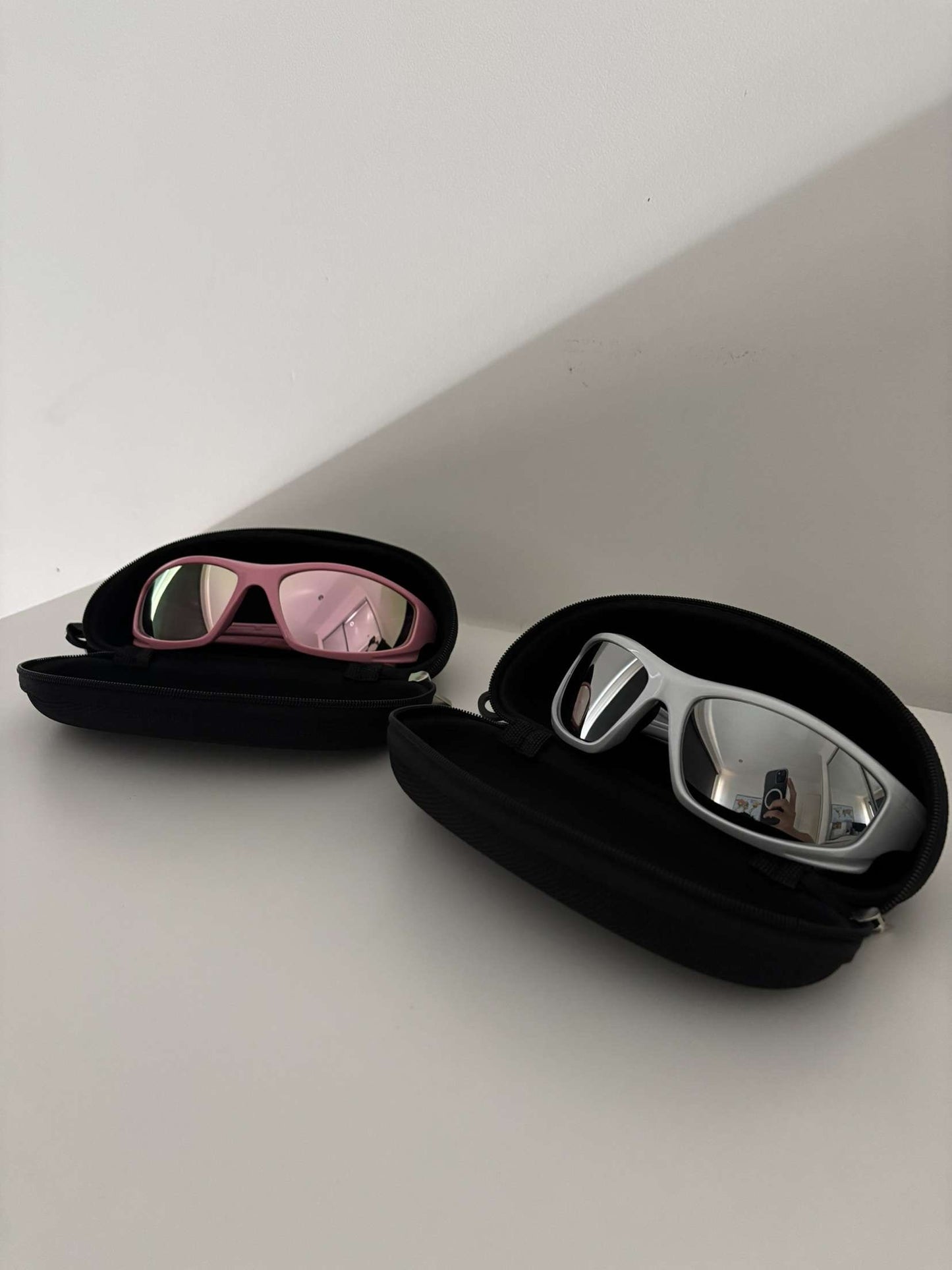 FF sunglasses (silver pink)