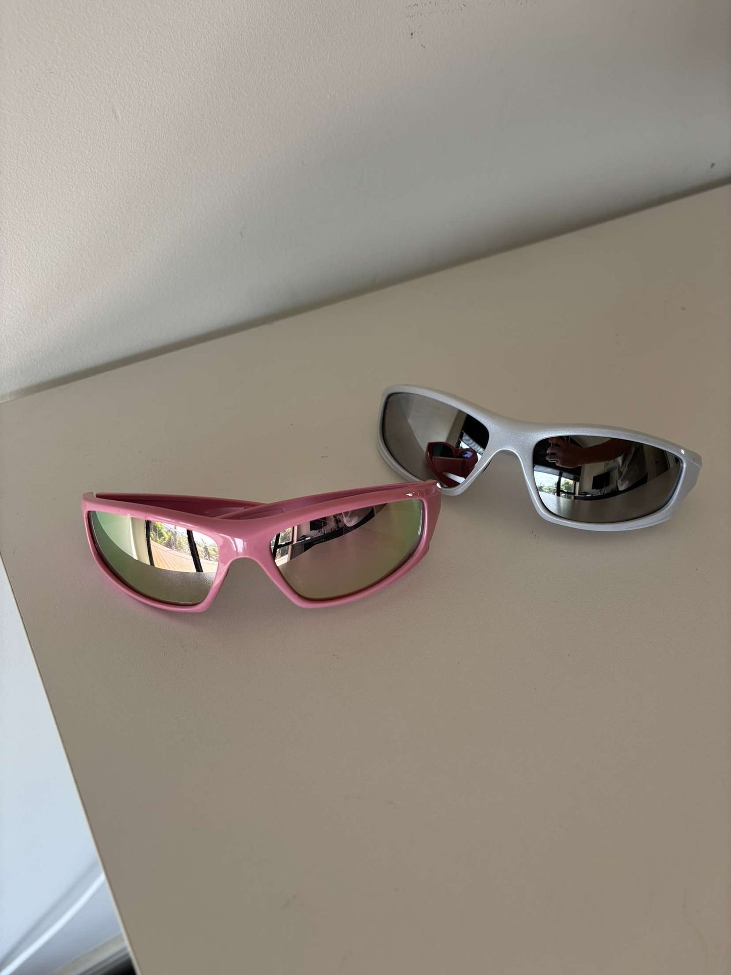 FF sunglasses (silver pink)